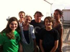 Free download Richard Linklater with AYFF filmmakers 2013 free photo or picture to be edited with GIMP online image editor