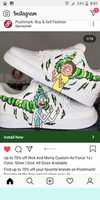 Free download Rick and Morty air Force 1s free photo or picture to be edited with GIMP online image editor