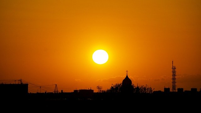 Free download Riga Sunset Sun -  free photo or picture to be edited with GIMP online image editor