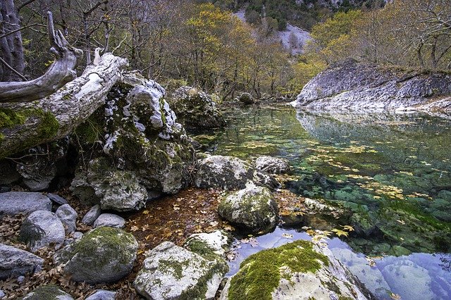 دانلود رایگان River Autumn Colors - عکس یا تصویر رایگان قابل ویرایش با ویرایشگر تصویر آنلاین GIMP