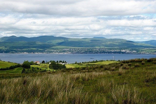 Free download River Clyde Hills Landscape Golf -  free photo or picture to be edited with GIMP online image editor