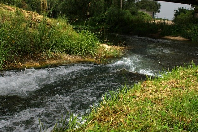 Ücretsiz indir River Grass Landscape - GIMP çevrimiçi resim düzenleyici ile düzenlenecek ücretsiz fotoğraf veya resim