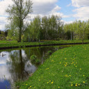 River ongrass and flower road  screen for extension Chrome web store in OffiDocs Chromium