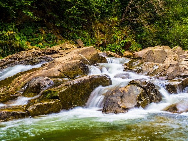 تحميل مجاني River Stream Cascade - صورة مجانية أو صورة ليتم تحريرها باستخدام محرر الصور عبر الإنترنت GIMP
