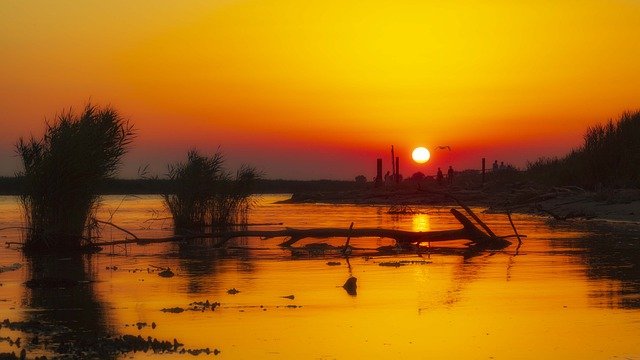 Free download river sunset italy sky twilight free picture to be edited with GIMP free online image editor