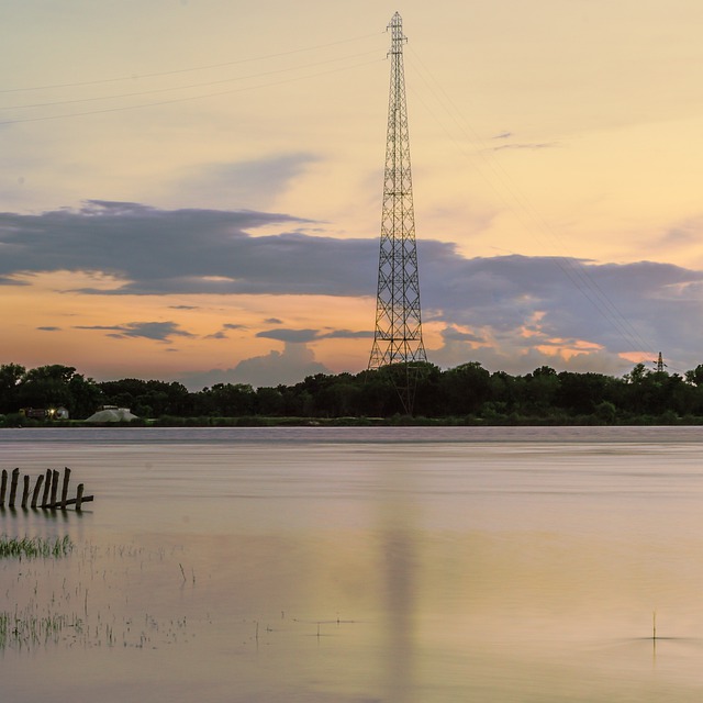 Muat turun percuma gambar latar belakang tasik matahari terbenam sungai percuma untuk diedit dengan editor imej dalam talian percuma GIMP