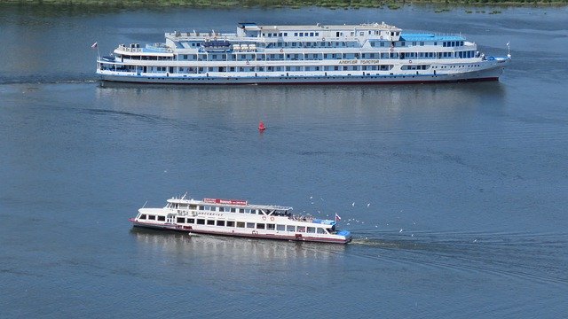Скачать бесплатно Река Волга Пейзаж - бесплатное фото или изображение для редактирования в онлайн-редакторе GIMP