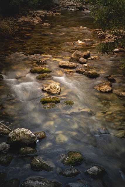 Free download river water nature stream creek free picture to be edited with GIMP free online image editor