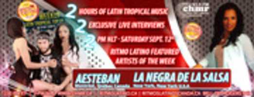 Free download RL September 12th 2015 La Negra Dela Salsa.banner ES free photo or picture to be edited with GIMP online image editor