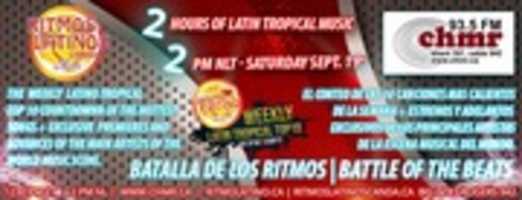 Free download RL September 19th 2015 Ritmos Latinos Canada Batalla Delos Ritmos Banner free photo or picture to be edited with GIMP online image editor