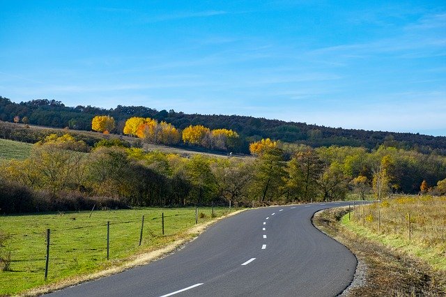 Free download Road Autumn Colors -  free photo or picture to be edited with GIMP online image editor