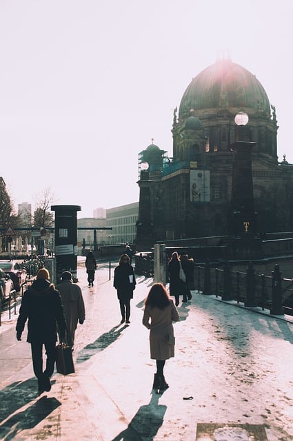 Free download road cathedral light people free picture to be edited with GIMP free online image editor