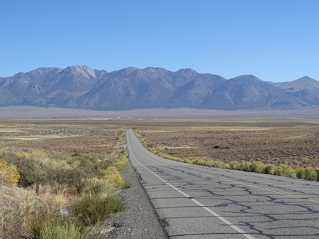 Free download road desert lonliness just usa free picture to be edited with GIMP free online image editor