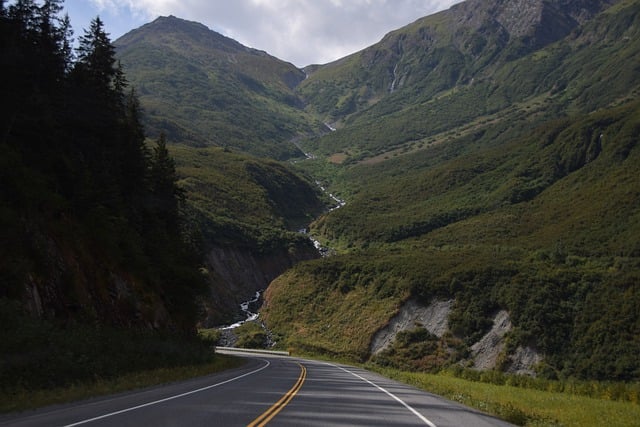 Free download road highway hills mountains free picture to be edited with GIMP free online image editor