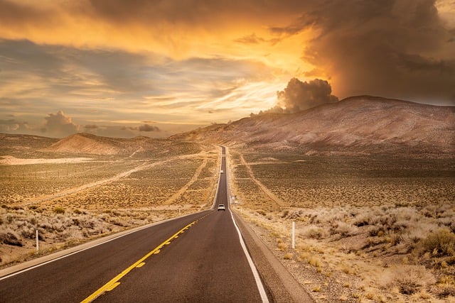 Free download road highway roadway desert drive free picture to be edited with GIMP free online image editor