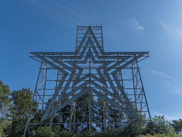 Free picture Roanoke Star Virginia Landmark -  to be edited by GIMP free image editor by OffiDocs