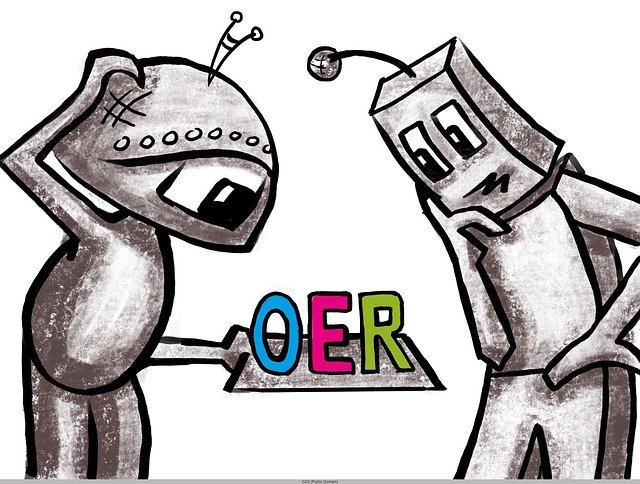 Free download Robot Oer Open Educational -  free illustration to be edited with GIMP free online image editor