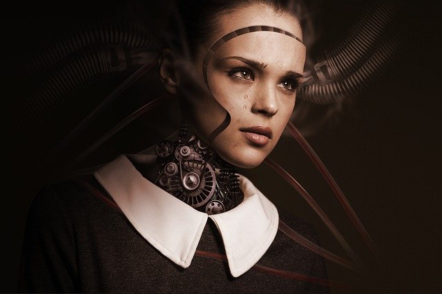 Free download robot woman face cry sad free picture to be edited with GIMP free online image editor
