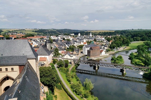 Free download rochlitz city panorama central axes free picture to be edited with GIMP free online image editor