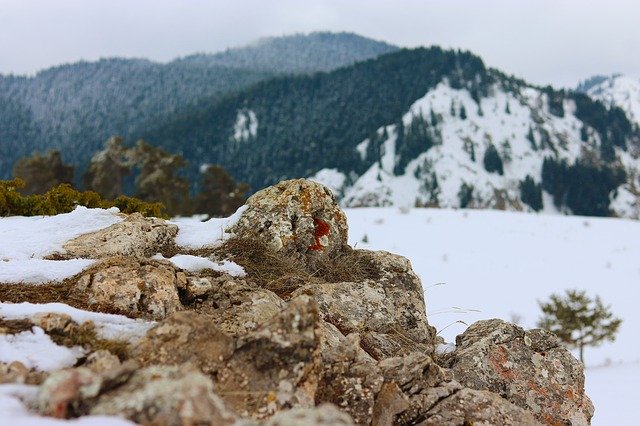 Free download Rock Red Mountain -  free photo or picture to be edited with GIMP online image editor