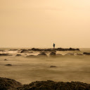 Rocks and water waves  screen for extension Chrome web store in OffiDocs Chromium