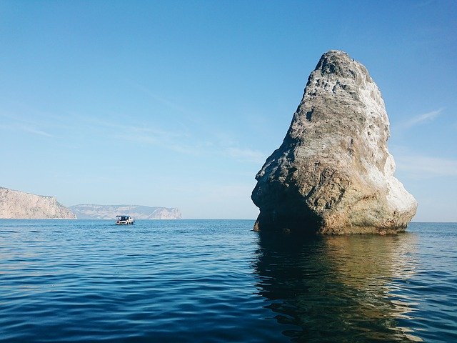 Free download Rock Sea Summer -  free photo or picture to be edited with GIMP online image editor
