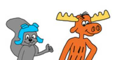 Free download Rocky And Bullwinkle free photo or picture to be edited with GIMP online image editor