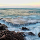 rocky beach and sea  screen for extension Chrome web store in OffiDocs Chromium