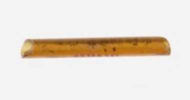 Free download Rod of Opaque Yellow Glass free photo or picture to be edited with GIMP online image editor
