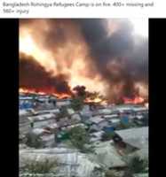 Free download Rohingya refugee camp fire in Bangladesh that at least 15 confirmed dead free photo or picture to be edited with GIMP online image editor