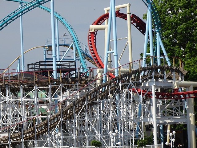 دانلود رایگان Roller Coaster Linkage Fun - عکس یا تصویر رایگان قابل ویرایش با ویرایشگر تصویر آنلاین GIMP