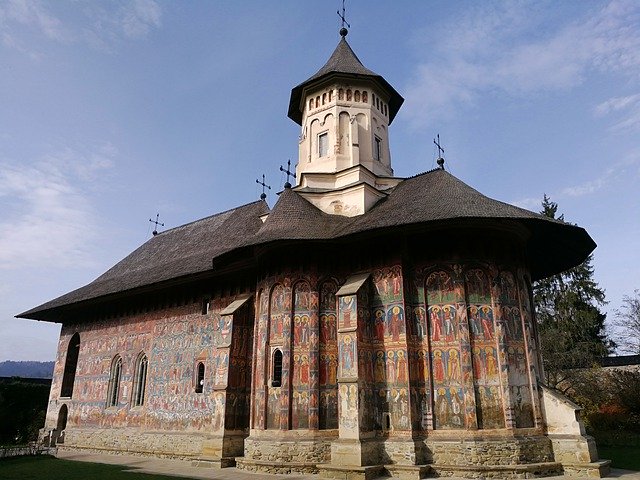 Free download Romania Moldova Monastery -  free photo or picture to be edited with GIMP online image editor