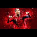 RONALDO RED AI 8K  screen for extension Chrome web store in OffiDocs Chromium