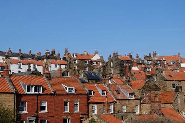 Descarga gratuita Roofs Roofscape Terracotta - foto o imagen gratuita para editar con el editor de imágenes en línea GIMP