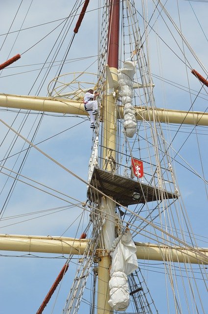 Free download Rope Square Sails -  free photo or picture to be edited with GIMP online image editor