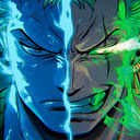 Roronoa Zoro Split Face Live Wallpaper  screen for extension Chrome web store in OffiDocs Chromium