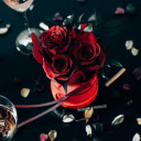 Rose bouquet and wine table  screen for extension Chrome web store in OffiDocs Chromium