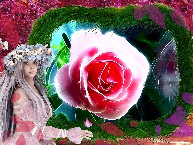 Muat turun percuma Rose Pink Garden - foto atau gambar percuma percuma untuk diedit dengan editor imej dalam talian GIMP