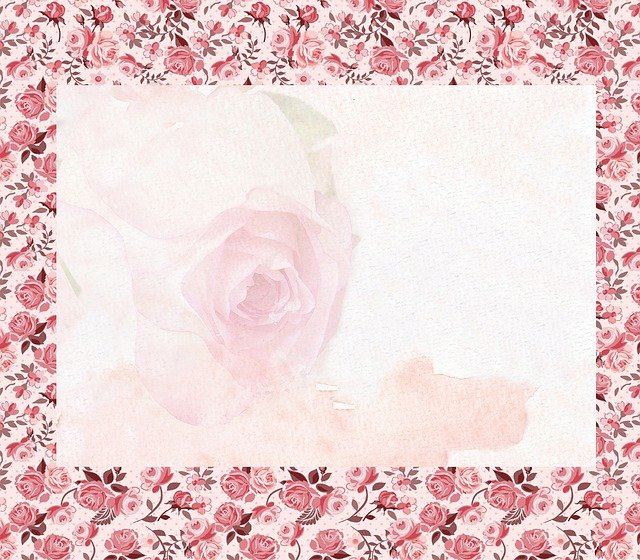 Free download roses flowers greeting card frame free picture to be edited with GIMP free online image editor