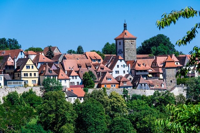 Free download rothenburg ob der tauber buildings free picture to be edited with GIMP free online image editor