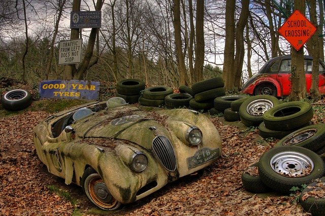 Free download Rotten Car Accident -  free photo or picture to be edited with GIMP online image editor