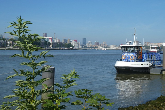 Free download rotterdam ferry river boat free picture to be edited with GIMP free online image editor