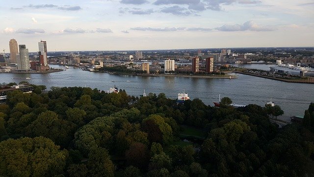 Descărcare gratuită Rotterdam Park Landscape - fotografie sau imagini gratuite pentru a fi editate cu editorul de imagini online GIMP