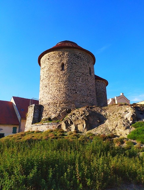 Gratis download Rotunda Znojmo Moravië - gratis foto of afbeelding om te bewerken met GIMP online afbeeldingseditor