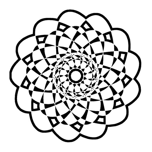 تنزيل Round Mandala Black مجانًا - رسم توضيحي مجاني ليتم تحريره باستخدام محرر الصور المجاني على الإنترنت GIMP