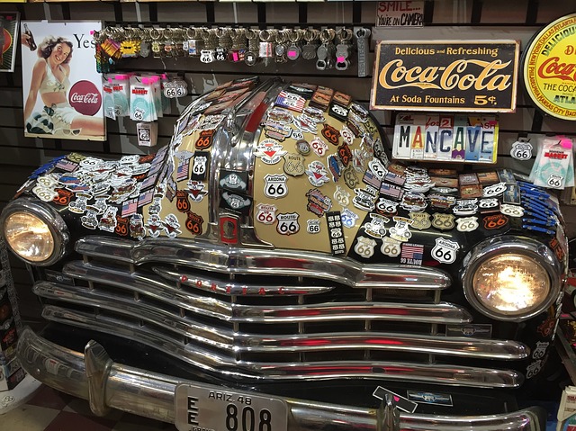 Free download route 66 car route road historical free picture to be edited with GIMP free online image editor