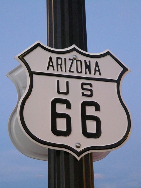 Free download route 66 road sign usa highway free picture to be edited with GIMP free online image editor