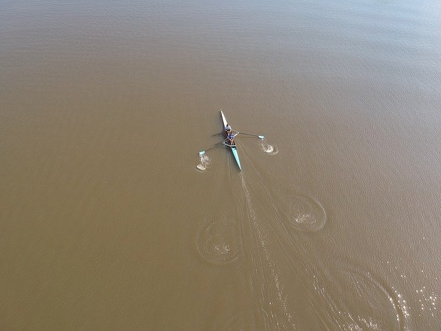 Free download Rower Sportsman Boats -  free photo or picture to be edited with GIMP online image editor