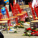 Rows of chairs and flowers  screen for extension Chrome web store in OffiDocs Chromium