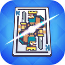 Royal Card Clash Strategically play cards to defeat the royals!  screen for extension Chrome web store in OffiDocs Chromium